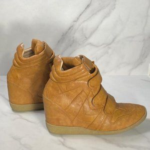 Steve Madden High Ankle Brown Boots Size 9M